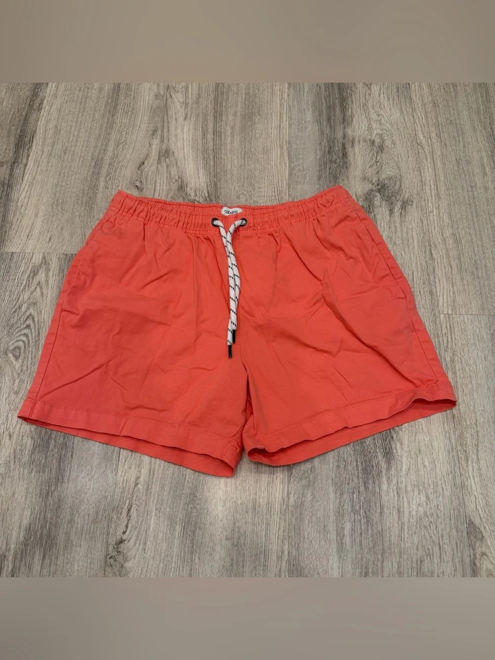 NWOT Cabana‎ by Crown & Ivy Coral Drawstring Shorts Size Medium